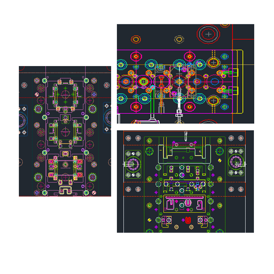 Tooling design for 2D program.